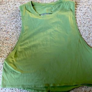 Green lululemon tank